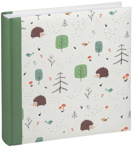 walther design Fotoalbum grün, 26x25 cm, Kinderalbum Forrest Life FA-281-3
