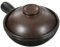Luxshiny Casserole Terre Cuite avec Couvercle Casserole Pratique pour Soupe et Plats Cuisson Céramique Pot de Cuisine pour Noodles et Bibimbap