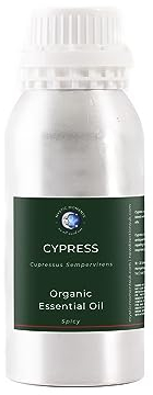 Mystic Moments Ätherisches Bio-Zypressenöl, 500 g, reines und natürliches Öl für Diffusoren, Aromatherapie & Massagemischungen, vegan, gentechnikfrei