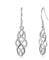 Damen Ohrringe 925 Sterling Silber ohrhänger keltischer Knoten Tropfen ohrringe mit Schmuck Geschenkbox