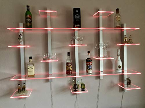 Design Bar Regal beleuchtet mit LED Technik