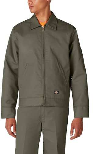 Dickies mens Lined Eisenhower Jacket, Moss, XX-Large US
