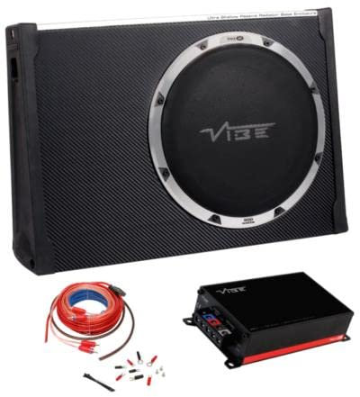 Vibe 300W Black Air Subwoofer With POWERBOX Car Audio Amplifier BLACKAIRT12S-AK100-PB4001_4797