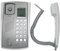 Landline Corded Telephone,Desktop/Wall Hanging Foreign Trade Caller ID Function Small Extension Fixed Phone,with UK Telephone Line,for Living Room,Hotel,Office,Home(Gray)