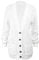 LUXE DIVA New Womens Everyday Long Sleeve Button Top Ladies Chunky Aran Cable Knit Grandad Cardigan UK Size 8-26 White