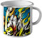 French Unicorn - Taza esmaltada de metal con diseño de monkey D Luffy Hot One Piece