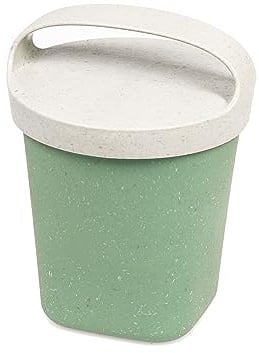 Koziol Buddy 0,5 Snackpot mit Einsatz und Deckel Nature Leaf Green 7241703