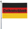 Ostdeutschland-Flagge, 3 x 5 Fuß, doppelseitig, für den Innenbereich, ukrainische Flagge, Polyester mit Messingösen