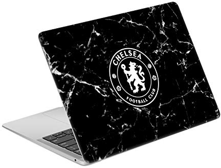 Head Case Designs Officially Licensed Chelsea Football Club Black Marble Various Logo Vinyl Sticker Skin Decal Cover Compatible With MacBook Air 13.3 A1932/A2179