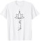 Namaste Orchidee – Buddha Yin Yang Meditation Yoga Geschenk T-Shirt