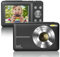 Digital Camera FHD 1080P 44MP Compact Camera 16X Digital Zoom 2.5 LCD Digital Camera for Students, Children, Beginners