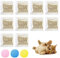 Comioke Erba Gatta Naturale 10g, Giocattolo per Gatti, Plush, Gatto, Per tutti i gatti