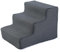 ＡＷＨＡＯ Escaleras para Mascotas, escaleras para Perros, rampa para Perros, Escalera Multiusos, Esponja de Alta Densidad para Perros pequeños, S 3 peldaños Gris Oscuro
