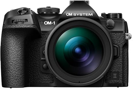 OM SYSTEM OM-1 Mark II Mirrorless Camera with M.Zuiko Digital ED 12-40mm f/2.8 PRO II Lens Kit