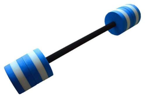 Wedhapy Poids D'aquagym Poids d'eau Haltères Haltères d'exercice Aquatique pour Aquagym équipement D'entraînement en Piscine pour Cours De Natation 22,4 Pouces