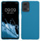 kwmobile Custodia Compatibile con Motorola Moto G24 / E14 / G04 / G04s Cover - Back Case per Smartphone in Silicone TPU - Protezione Gommata - blu indaco