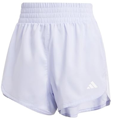 adidas Female Pacer Training 3 Stripes Woven High Rise Short M 5 inch