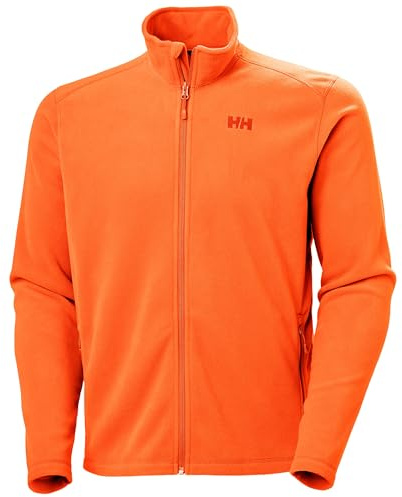 Helly Hansen Hombres Chaqueta polar Daybreaker, Patrulla Naranja, M