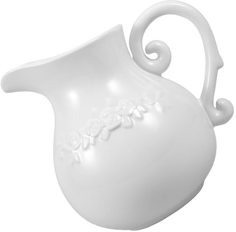 Cabilock Vaso Decorativo Ceramica Forma Di Brocca Elegante e Pratico Per Decorazioni Domestiche e Ufficio Stile Retro Europeo Per Interni e Balconi