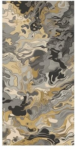 NONHAI Strandtuch, Camouflage-Muster, Mikrofaser, schnell trocknendes Handtuch für Schwimmer, sanddicht, saugfähig, Badetuch für Hotel, Fitnessstudio, Spa, Yoga, Badetuch, 80 x 160 cm