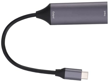 Videoaufnahmekarte mit 4K HD Auflösung, Konstruktion aus Aluminiumlegierung, Unterstützt OBS, Zoom, Switch, Win, IOS, AWG26 Standardkabel, 15 Meter Eingang, Professionelles