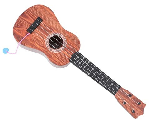 BCOATH Ukulele Kinder Gitarrenspielzeug Minispielzeug für Kinder kinderinstrumente Kinder musikinstrumente Kinderspielzeug Spielzeuge Musikinstrument für Kinder Mini-Gitarre Plastik