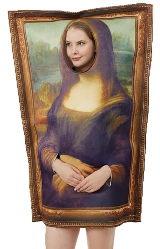 Salyeeluly Halloween Prank Costumes Prank Clothing, Costume | Wearable Famous Painting Clothes Wearable Prank Clothing for Women, Teens, Stage Show, Halloween Party, Cosplay, Photo Booth