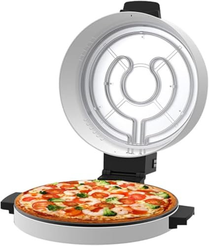 Pizza Ovens, Non-Stick Pizza Maker Machine For Home, Electric Pizza Oven, 12'' Bakeware Indoor Pizza Oven for Steak Machine Bread Baking