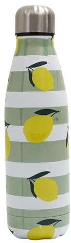 Bouteille isotherme en acier inoxydable 50cl LIMONE motifs citron vert