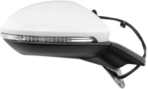 Außenspiegel Komplett Für Golf 7 MK7 2014-2016 5GG 857 507 A Rechts Auto Elektrisch Klappbar Rückspiegel Montage Heizspiegel Mit Licht Komplettspiegel(Right)