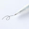 MUJI 無印良品 Farbgelschreiber, glatt, einziehbar, Schwarz, 0,5 mm, 3 Stück