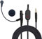 YIGZYCN Boom Microphone Cable Cable For Q701/K712/K702/K240/K141/K171 Headphones Clear Voice Transmission Microphone Cord