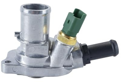 Hoite Conjunto De Termostato Con Junta Para Fiat Hatchback 500 312 2007-2020 Panda 169 2007-2012 KA RU8 2008-2016 Ypsilon 2009-2020 55202371 9S518575AA 1535448
