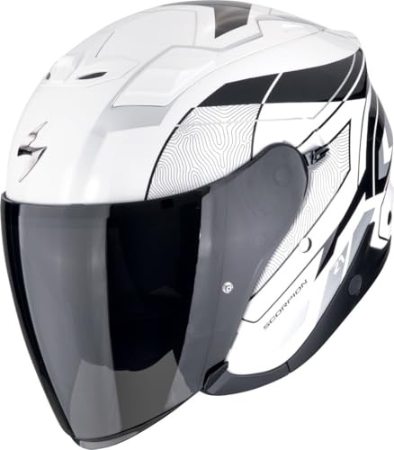 SCORPION EXO-Z1 VUE White-Black-Silver XS