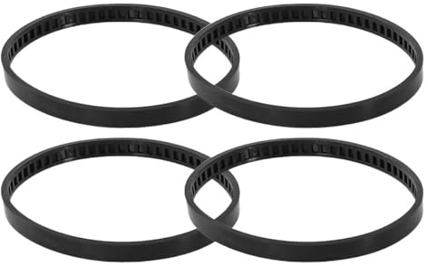 Gurtt 4 PCS Rubber Band Saw Tires, Band Saw Tires Replacement, Compatible With DWM120 A02807 DCS374 DW328K Multiple Models