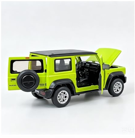 1:22 Für Suzuki Metall Modellauto Liebhaber Sammlung Spielzeugautos Jungen Geschenk(Grün)