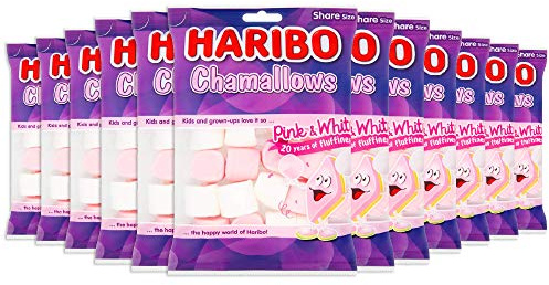 HARIBO Chamallows Pink & White 140g x Case of 12