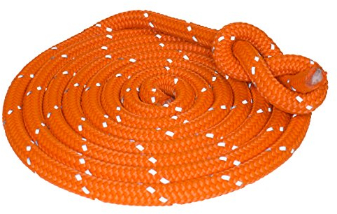 Outdoorseil ECO-Flash Orange mit refl. Kennfaden Seil Ø 10mm Länge: 20m