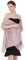 BEAUTELICATE Scialle Sciarpe Elegante per Donna Cerimonia Stola Coprispalle Mantello Molle per Nozze Estivo Vestito da Sposa Festa Rosa Cipria, Taglia unica