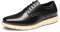 Bruno Marc Men's Crossflex Neat Polish Dress Sneakers Casual Oxford Formal Shoes,Size 8,Black,GRANDPLAIN