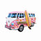 Bali Indonesien 3D-Bus Kühlschrankmagnet, Kunstharz, Reise-Souvenirs, handgefertigt, Heim- und Küchendekoration, Bali-Kühlschrankmagnet, Sammlungsgeschenk