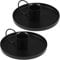 BESPORTBLE Wrought Iron Candle Holders for Taper Candles Stick Holders Iron Tea Cup Candlesticks Table Decors