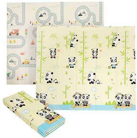 Trendcool Tappeto Bambini Tappeto neonato Tappeto gioco bambini Base in Gomma Eva 1,8x2m. Tappeto Bambini. Materassino bambini pavimento. Coperta da Gioco per Bambini. (Style 7)
