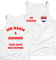 lepni.me Men's Tank Top Netherlands Football Shirt Your Name and Number - Holland Flag Badge Personalised Jersey Custom Top World Cup Championship (XL White Multi Color)