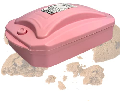 Cepillo recogedor de migas - Rodillo cepillo para alfombras, mesa, sofá, alfombra (rosa)