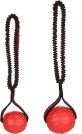 Flamingo HS STREKTA TPR Ball + Bungee ROT/SCHWARZ L 38,5x9,5x8,5CM