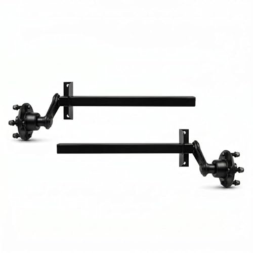 TRIGANO Demi essieux remorque non freinés PTC: 500kg 4TR115