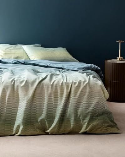 madame coco Bettwäsche 200x220 cm 65% Baumwolle, 35% Polyester, Sage groß Bettwäsche-Sets Hotel Schlafzimmer, Doppel-Bettbezug, Bettwäsche 4teilig, Bettwäsche-Sets, Bettlaken Kissenbezug Tagesdecke