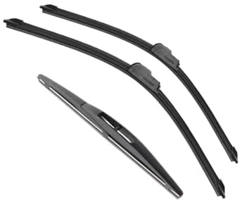 ScheibenwiScher Wischer Vorne Hinten 21+18+10 Für Suzuki Für Swift Hatchback MK2 05-17 Wischerblätter(3 wipers)