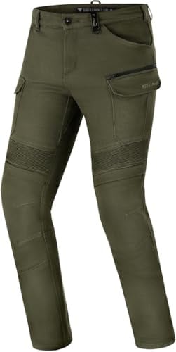 Shima Giro 3.0 Motorrad Hose Herren Damen mit Protektoren Airforce Knieprotektoren Motorradhose Kurzgrößen Cargohosen